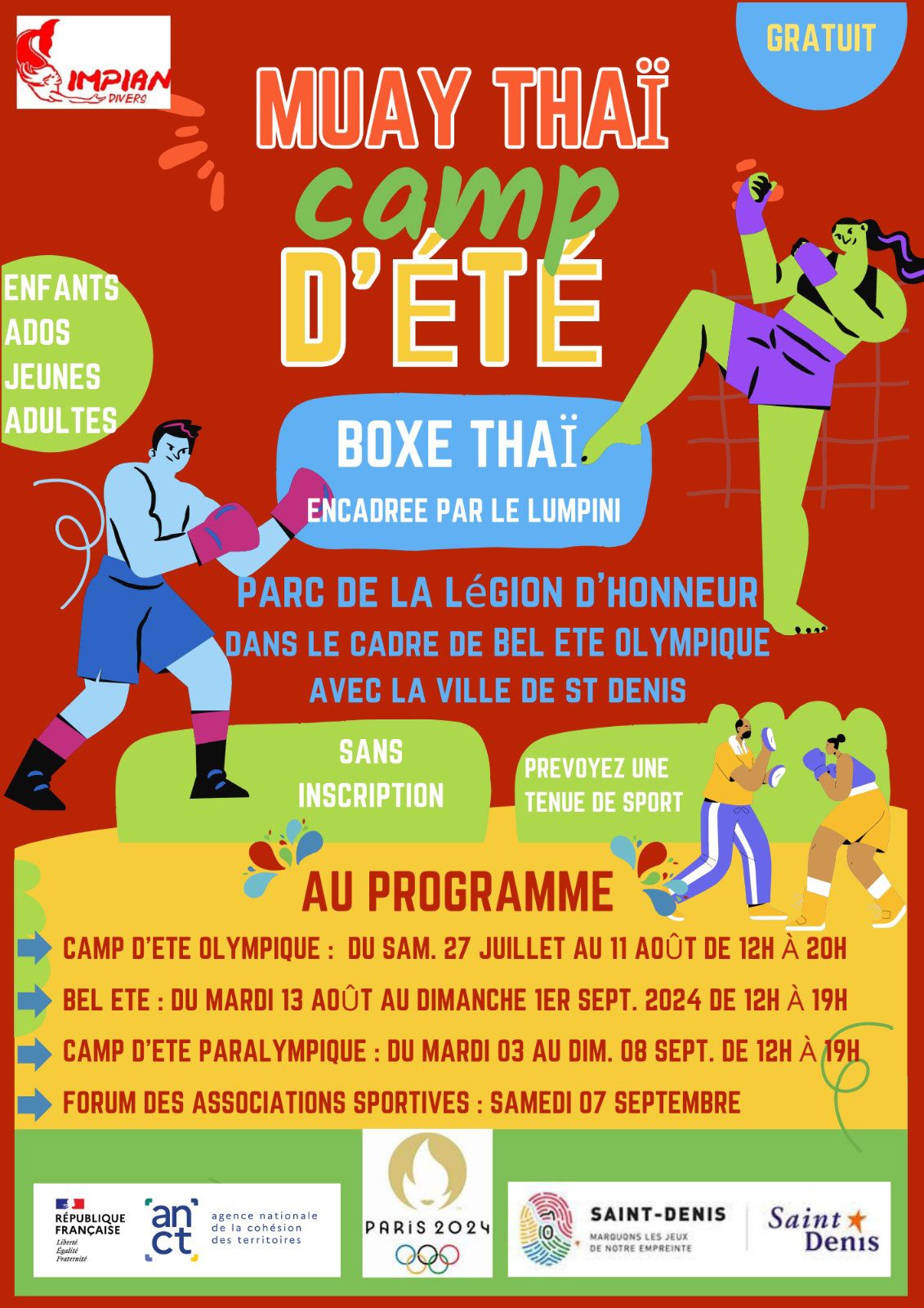 Flyer CAMP d été 2024