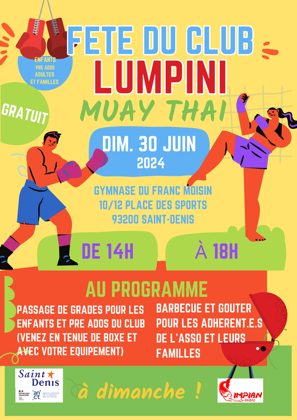 fete club LUMPINI 30 juin 2024